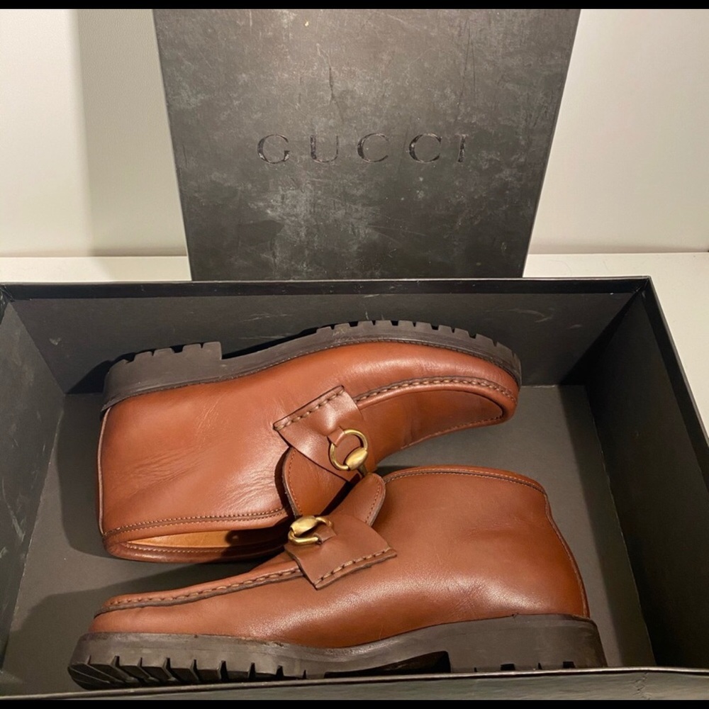 Vintage GUC Authentic Gucci Ankle Boots